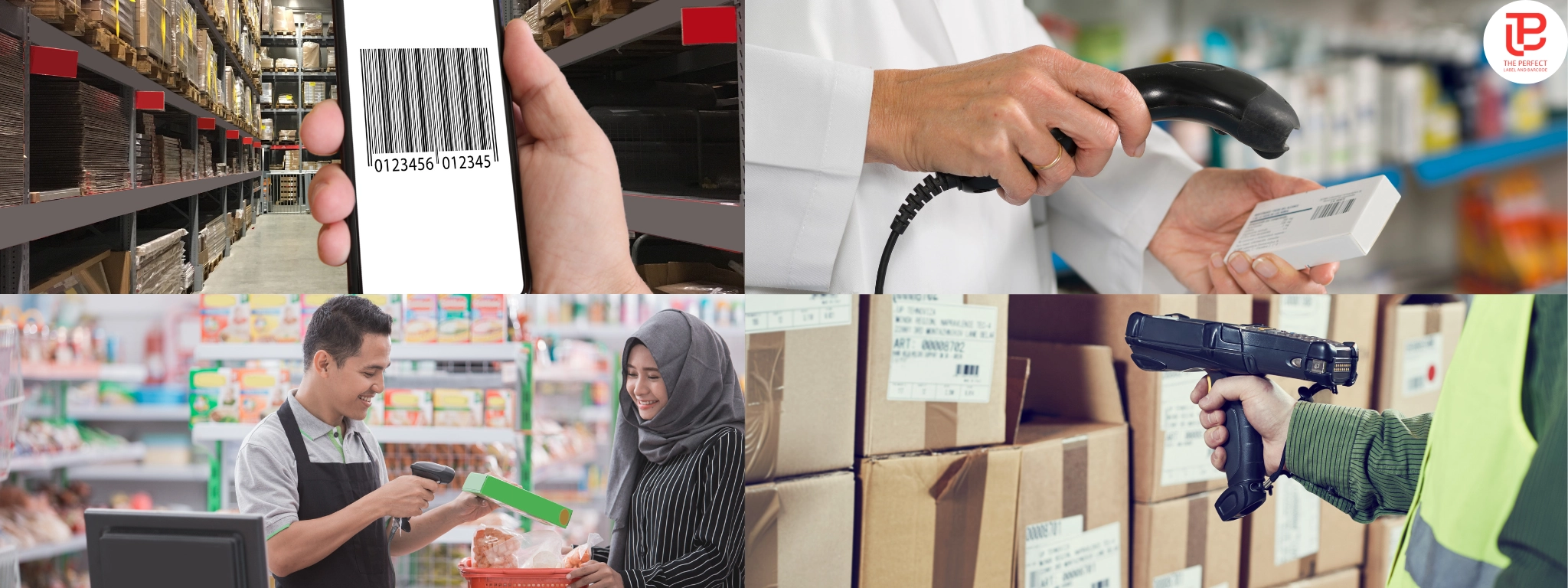 Scanner barcode with barcode